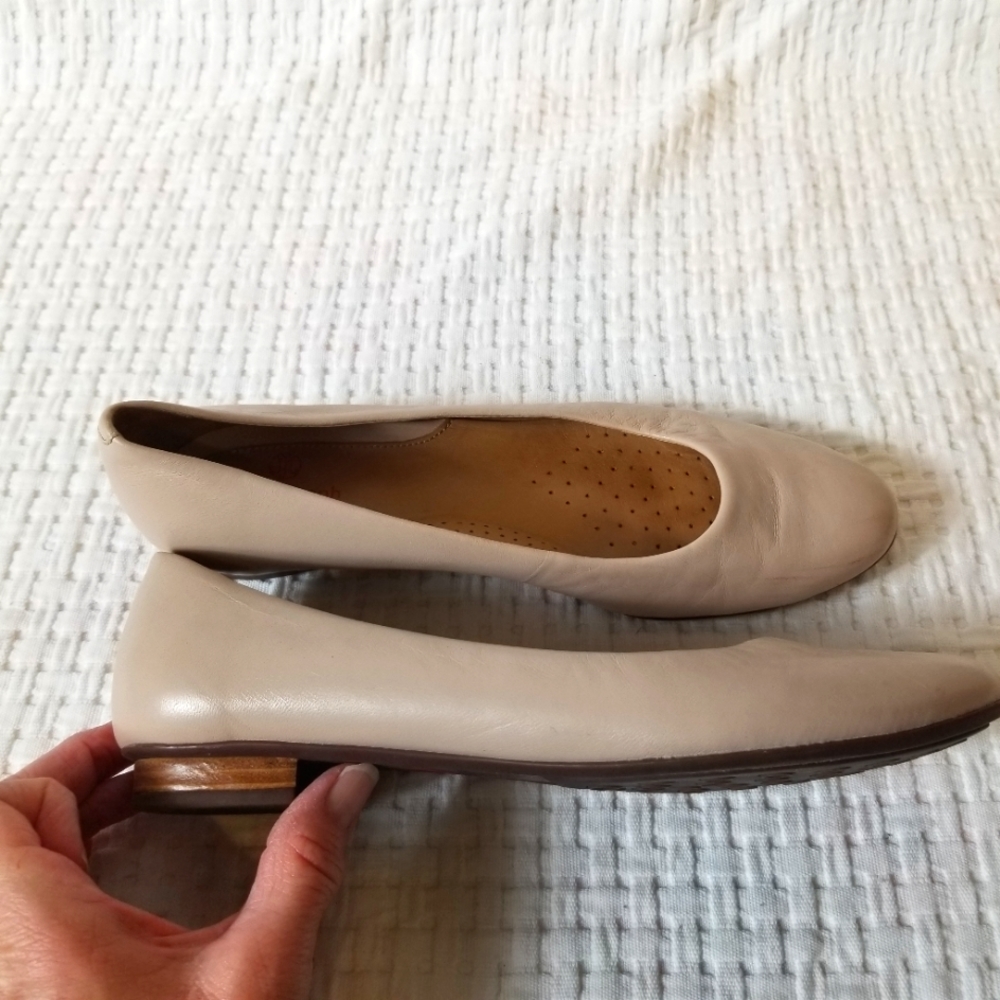 Marc Joseph NY Ferris St Leather Ballet flats